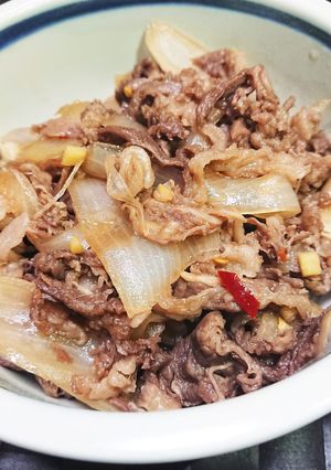 赤ワインで☆簡単オツ牛丼♪-レシピのメイン写真