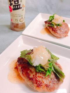 飛騨牛の和風ハンバーグ-レシピのメイン写真