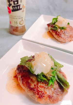 飛騨牛の和風ハンバーグ-レシピのメイン写真