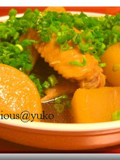手羽先と大根のてりてり煮-レシピのメイン写真