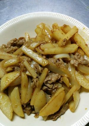肉と野菜の辛炒め-レシピのメイン写真