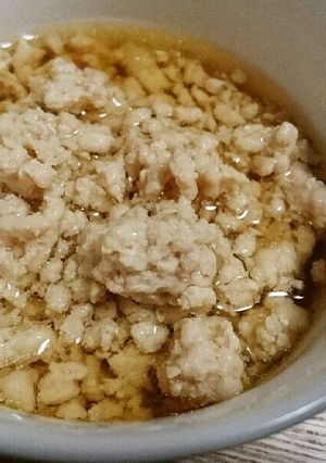 あっさり鶏そぼろ-レシピのメイン写真