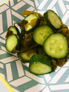 作り置き☆きゅうりとわかめの酢の物-レシピのメイン写真
