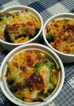 ブロッコリーのチーズ焼き-レシピのメイン写真