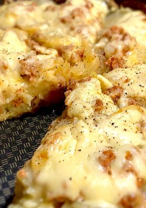 チーズたっぷりラザニア風-レシピのメイン写真