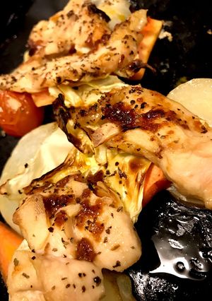 鶏と野菜のオーブン焼き-レシピのメイン写真