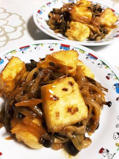 ご飯が進む♪豆腐の甘辛ステーキ-レシピのメイン写真