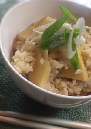 旬の恵み！たけのこご飯(炊き込み)-レシピのメイン写真