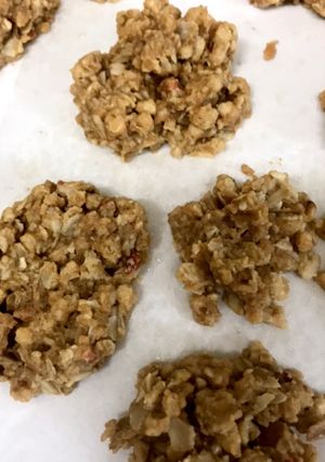 簡単！卵バターなし米粉グラノーラクッキー-レシピのメイン写真