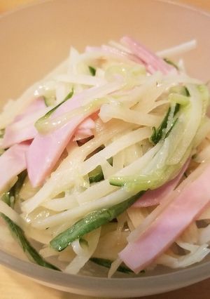 ガチで簡単新じゃが中華サラダ-レシピのメイン写真