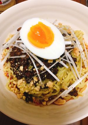 手抜きだが超美味！汁無し坦々麺-レシピのメイン写真