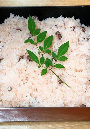 蒸し器で炊く赤飯-レシピのメイン写真