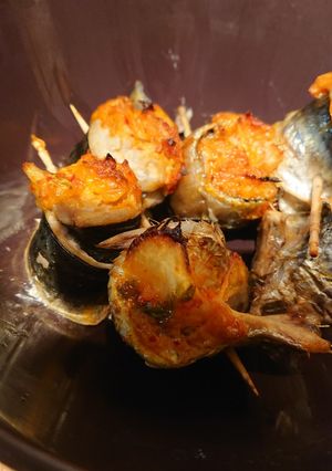 鰯とキムチのグリル-レシピのメイン写真