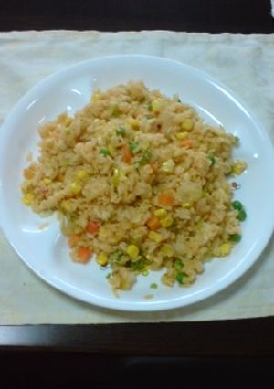 シャキシャキたけのこ入りケチャップライス-レシピのメイン写真