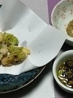 簡単!蕗の薹オイル~蕗の薹チャレンジ②-レシピのメイン写真