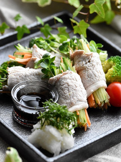 巻き豚しゃぶのおろしかけ♪-レシピのメイン写真