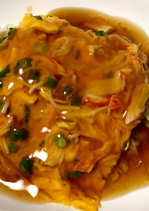 カニ玉キャベツ甘酢あんかけ-レシピのメイン写真
