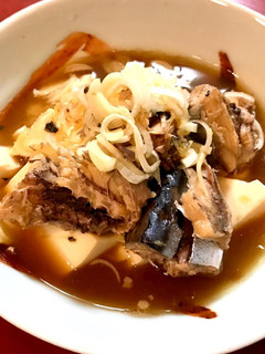 サバ缶と豆腐のさっと煮-レシピのメイン写真
