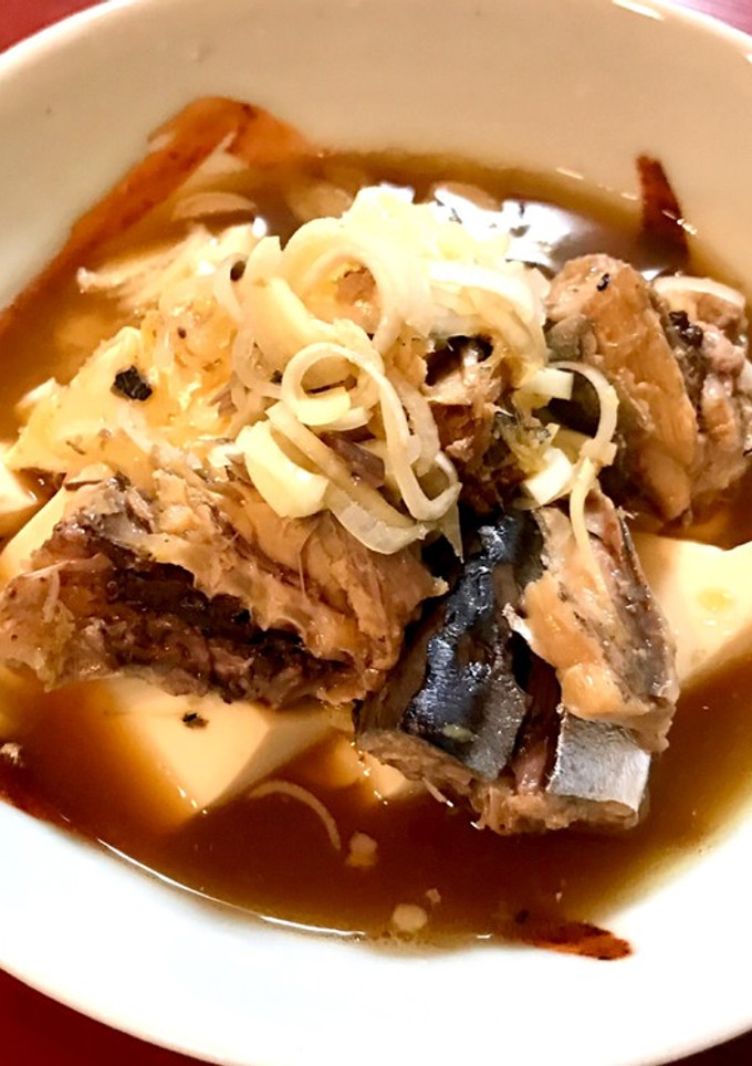 サバ缶と豆腐のさっと煮-レシピのメイン写真