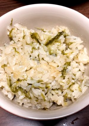 優しい味のあおさ炊き込みご飯-レシピのメイン写真