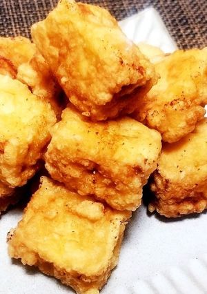 高野豆腐の唐揚げ-レシピのメイン写真