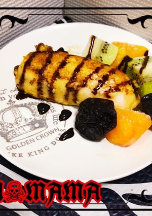 東京バナナでフレンチトースト-レシピのメイン写真