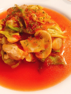 春キャベツのトマト煮-レシピのメイン写真