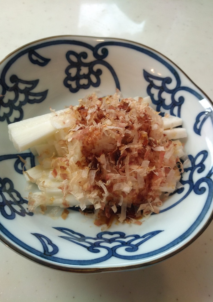 簡単！美味しい！長芋のおかか和え-レシピのメイン写真