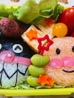 簡単!絵が下手でも大丈夫アンパンマン弁当-レシピのメイン写真