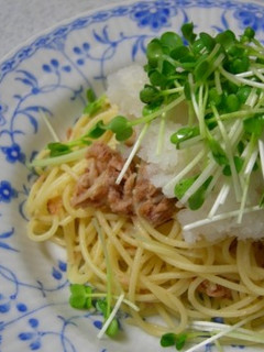 大根おろしとツナ缶で 簡単和風パスタ-レシピのメイン写真