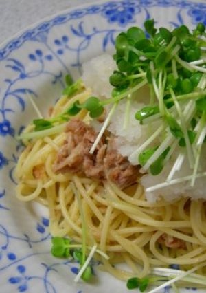 大根おろしとツナ缶で 簡単和風パスタ-レシピのメイン写真
