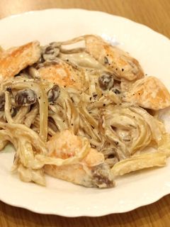 生クリームで鮭のクリーム煮-レシピのメイン写真