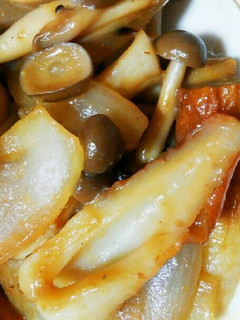 玉ねぎとしめじの味噌炒め-レシピのメイン写真