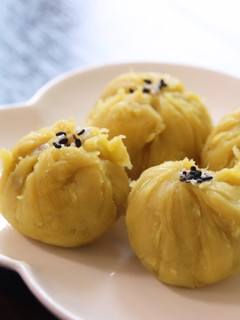 焼き芋を救済!簡単 さつまいもの茶巾♩-レシピのメイン写真