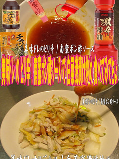 美味ドレ南蛮ポン酢ソースで白菜浅漬け炒め-レシピのメイン写真