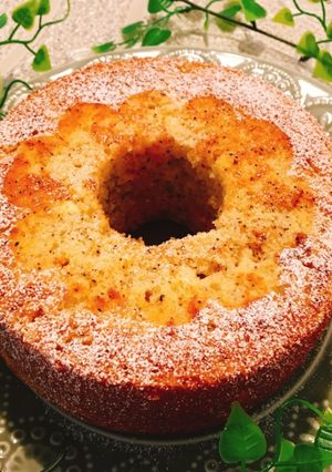 シフォン型で紅茶とりんごのパウンドケーキ-レシピのメイン写真