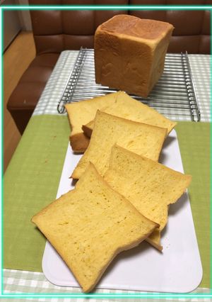食パン1斤×2本…生地作りは簡単HBで♡-レシピのメイン写真