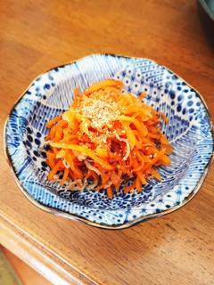 1才から食べれる!栄養満点人参シリシリ!-レシピのメイン写真