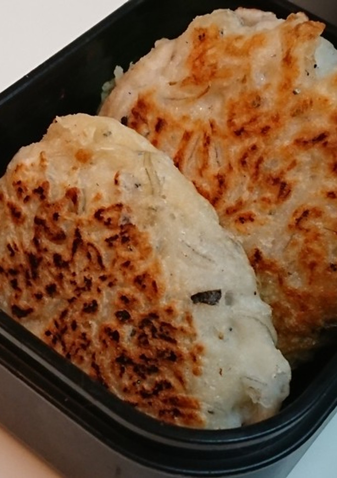 しらす海苔のとろろ芋焼き餅-レシピのメイン写真