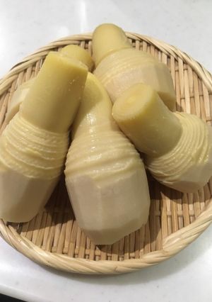 自家製茹で筍を保存する-レシピのメイン写真