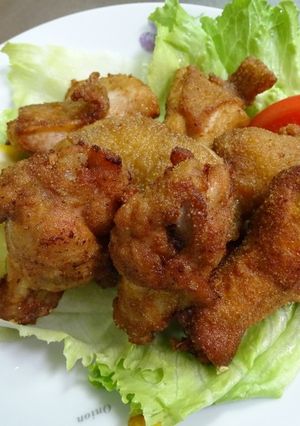 昆布粉末で旨味上々「鶏の唐揚げ」-レシピのメイン写真