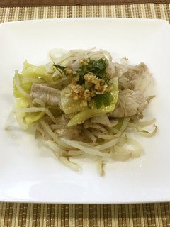 豚肉の野菜炒め(透析食)-レシピのメイン写真