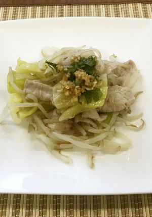 豚肉の野菜炒め(透析食)-レシピのメイン写真