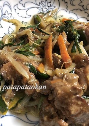 栄養満点❤鶏レバニラ炒め-レシピのメイン写真
