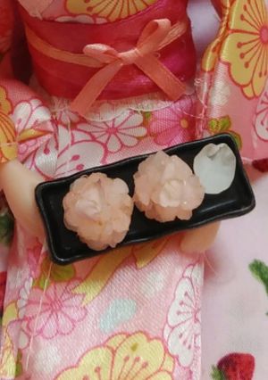 リカちゃんサイズ♡ピンクごはんꕤ*.゚-レシピのメイン写真