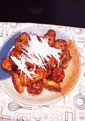 肉団子のスイートチリソース和え-レシピのメイン写真