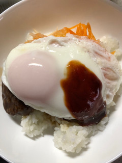 簡単ロコモコ風丼-レシピのメイン写真