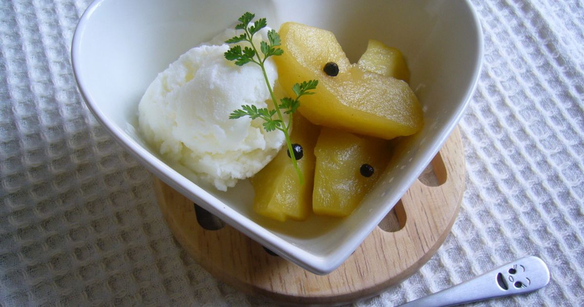 リンゴのコンポート♪ by さくら1128 【クックパッド】 簡単おいしい