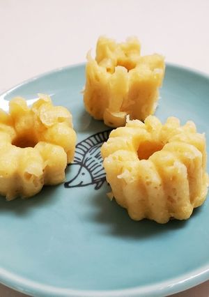 ドーナツ型かぼちゃ蒸しパン☆離乳食-レシピのメイン写真