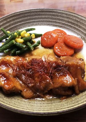 ご飯が進む★ハチミツ梅照り焼きチキン-レシピのメイン写真